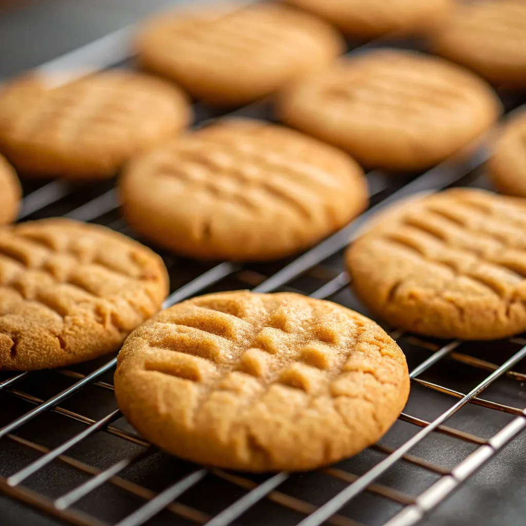 3-Ingredient Peanut Butter Cookies