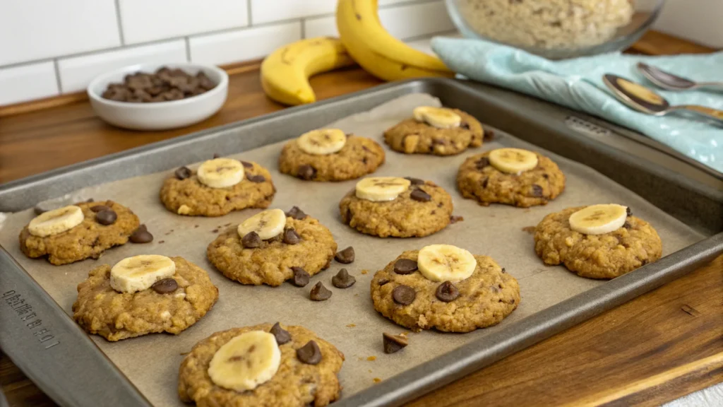  Banana Oatmeal Cookies