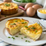 Baked Cottage Cheese Eggs fresh out of the oven